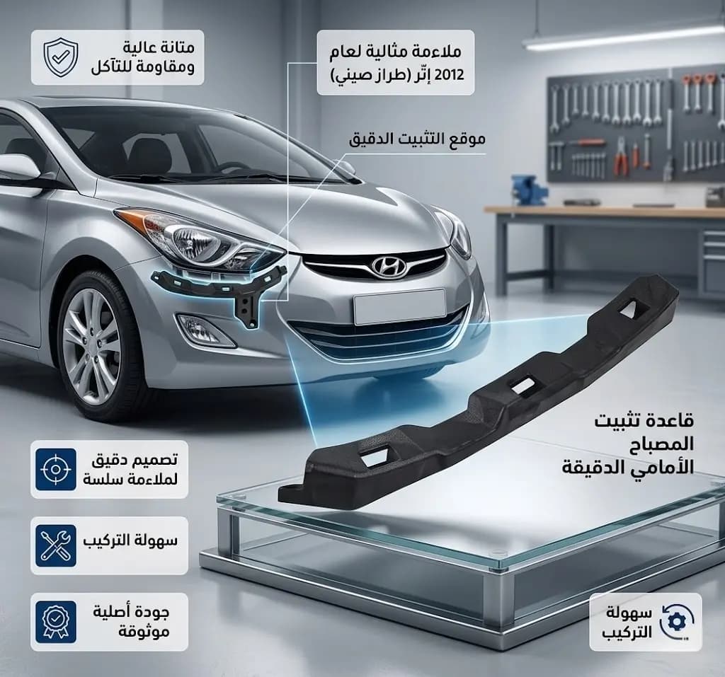 حاملة انوار هيونداي النترا 2012 صيني / Headlight Bracket Hyundai Elantra 2012
